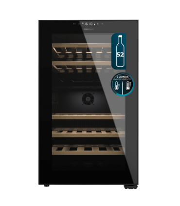 Vinoteca 52 botellas Bolero GrandSommelier Duo 52000 Black